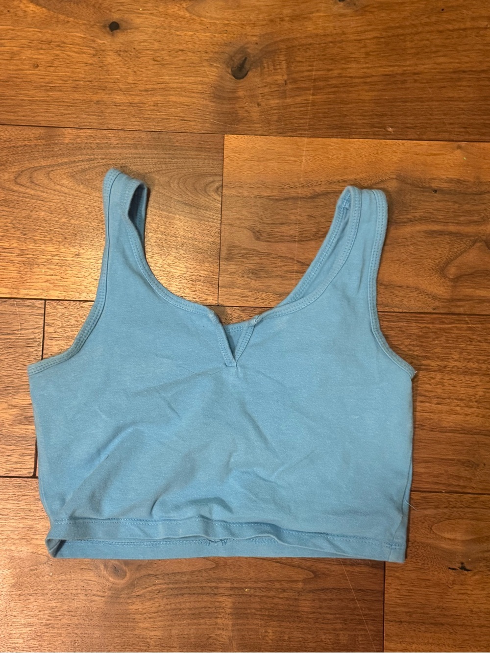 Target Light Blue Cropped Tank Top